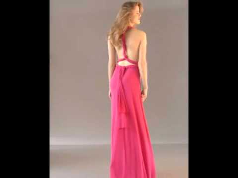 Von Vonni Amazing Long Transformer dress in Flamingo Pink!
