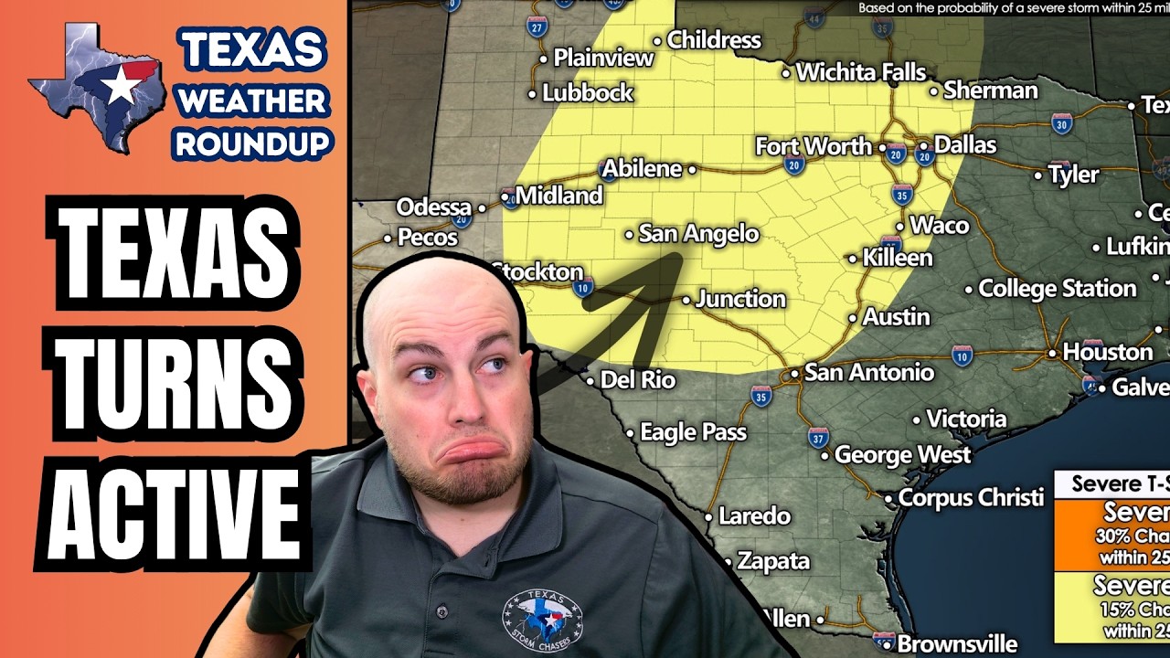 Texas Severe Weather Risk Increases This Weekend Into Next Week