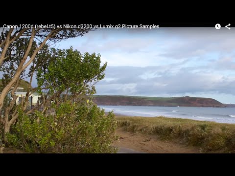 Canon 1200d (rebel t5) vs Nikon d3200 vs Lumix g2 Picture Samples