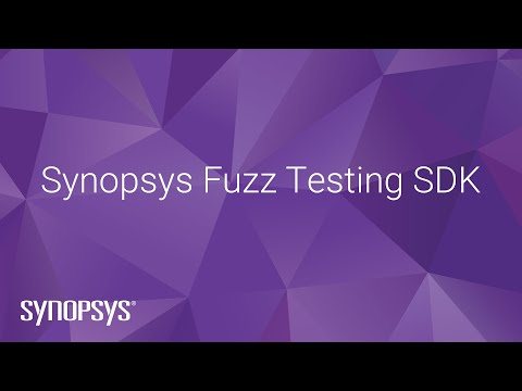 Synopsys Fuzz Testing SDK | Synopsys