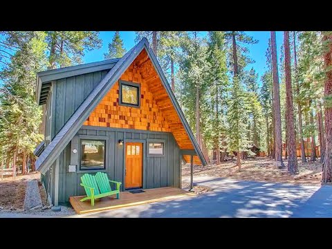 Gorgeous The Modern Mountain A-Frame Cottage House | Lovely Tiny House