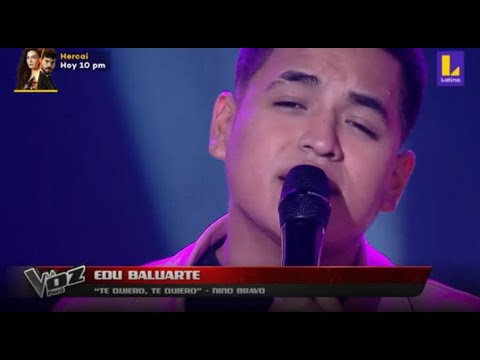 Edu Baluarte sorprendió a los entrenadores de La Voz Perú