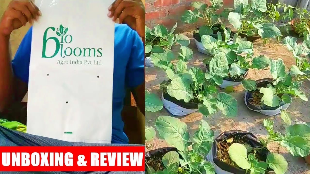 Bio Blooms Grow Bag - Unboxing and Review