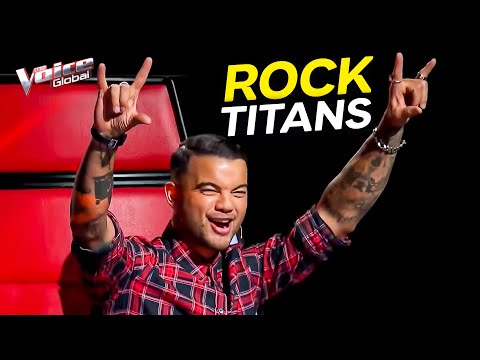 Top 10 INSANE Rock Anthems That Set the Stage on FIRE | The Voice