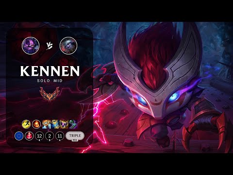 Kennen Mid vs Tristana - EUW Grandmaster Patch 13.14