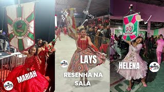 PORTA ESTANDARTE IMPERADORES FIDALGOS E PRAIANA OUTUBRO ESPECIAL DESTAQUES MIRIM CARNAVAL 2026