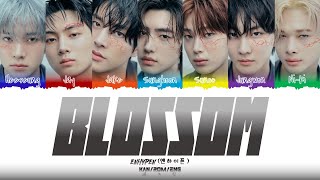 Download lagu ENHYPEN (엔하이픈) -  'BLOSSOM' Lyrics (Color Coded Lyrics)_[Kan/Rom/Eng] mp3