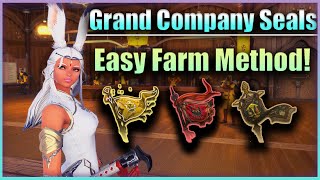 FFXIV Grand Company Seal Farming Guide! (Easiest Method!)