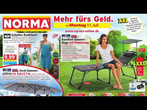 🛒 Norma Katalog Prospekt 11. bis 16. Juli 2022 - Neuigkeiten, Angebote Deutschland 🇩🇪