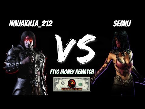 Ninjakilla_212 vs Semiij (FT10) $$$ MONEY REMATCH $$$