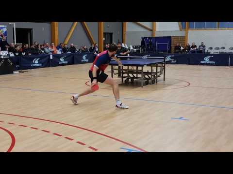 Ping elite show final: Admir duranspahic vs Jean Gregoire