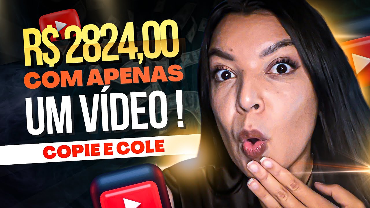 RECEBA 2 SALÁRIOS MÍNIMOS COM APENAS UM VÍDEO NO YOUTUBE | SEM APARECER E SEM INSCRITOS