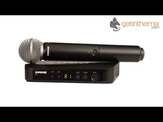 مايك Mic shure wireless BLX24/PG58 تأجير
