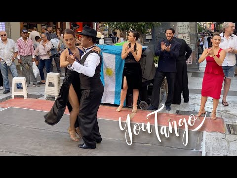 Florida y Lavalle Street Tango Show in Buenos Aires – Milonga Del Recuerdo