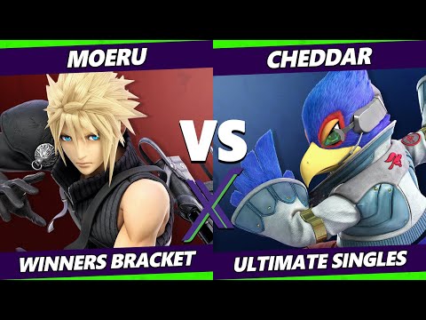 S@X 466 - Moeru (Cloud) Vs. Cheddar (Falco) Smash Ultimate - SSBU