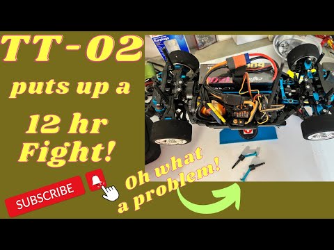 TT-02 Upgrades! She put up a 12 hr fight! 😫#rc #rccar #tt02 #tamiya ​@poorboysrc