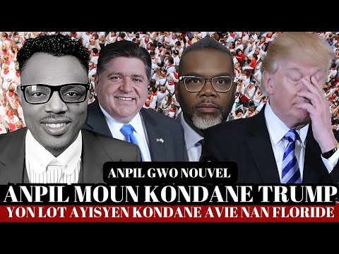 NOUVEL CHO; TRUMP MANDE ARETE MAJISTRA AK GOUVENE ILLINOIS LA,YON LOT HAITIEN KONDANE A VIE