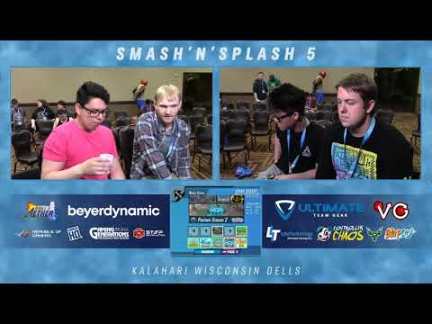 Twisty & Silver vs ThunderzReign & Boringman - Smash 'N' Splash 5 Doubles Winners Semifinals