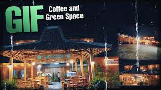 GIF Coffee and Green Space , Cilegon : Kafe Vintage punya aura Berbeda...