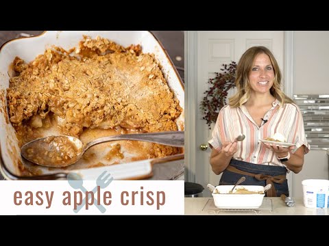 How to Make EASY APPLE CRISP | RECIPE VIDEO