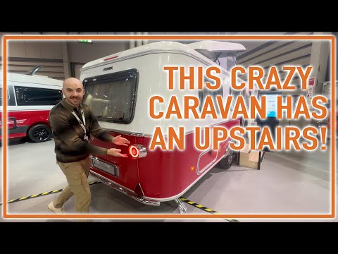 Bonkers Caravan With An Upstairs! Campervan Design Meets Caravan Design - Eriba Touring 620 Review