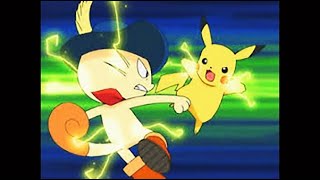 Pikachu vs Meowth, Ash vs Tyson, battle league