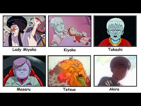 All Espers from Akira