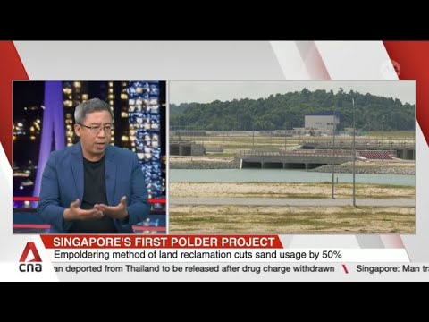 Singapore uses non-traditional method to create new land at Pulau Tekong