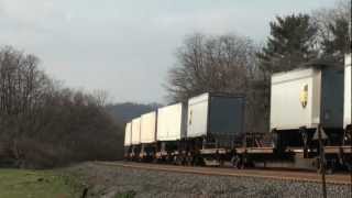 preview picture of video 'More Awesome Train Action from Upstate New York - Part 2 (11/10/2012)'