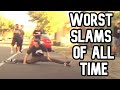 THE WORST SKATEBOARDING SLAMS EVER Watch Till End