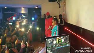 Hoodcelebrityy performing inside Garage Night Club (Bronx) 2018