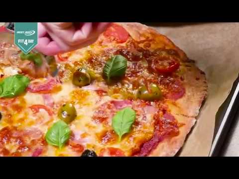 Útmutató: Protein Pizza sütőkeverék (német)