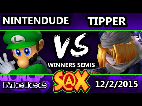 S@X 126 - Tipper (Sheik) Vs. SPY | Nintendude (Samus, Ice Climbers) SSBM WQ - Smash Melee