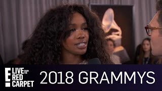 SZA Talks Overcoming Her Shyness at 2018 Grammys | E! Live from the Red Carpet