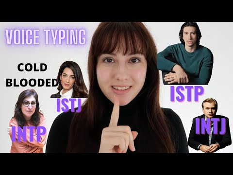 Voice Typing: INTJ, INTP, ISTP, ISTJ