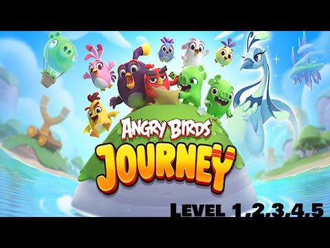 Angry Birds Journey Gameplay level 1,2,3,4,5 | Android/iOS