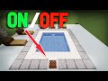 HOW TO MAKE AUTOMATIC POOL IN MINECRAFT
