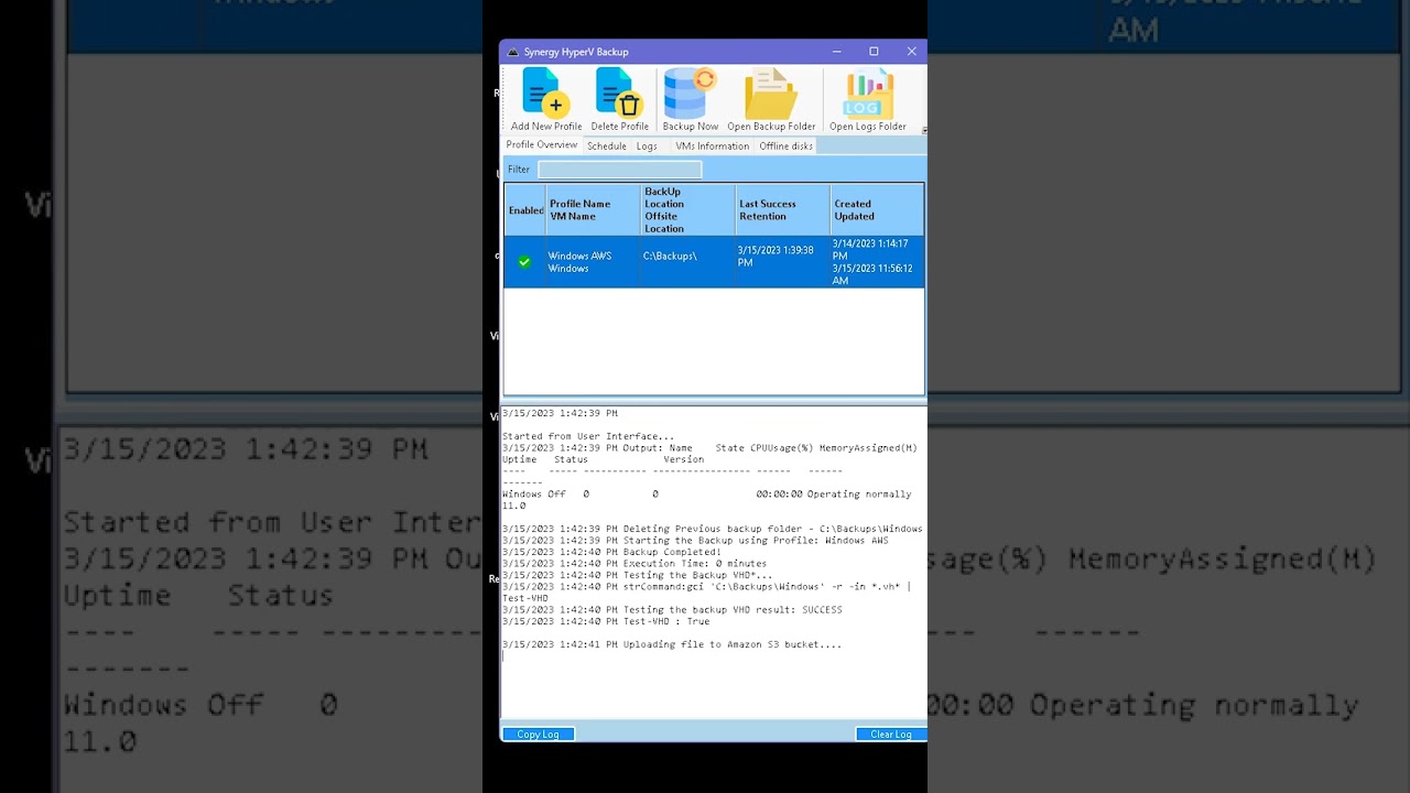 Backup to Amazon Cloud