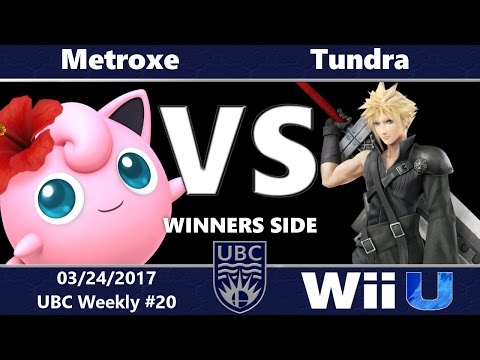 UBC #20: WR1 - Metroxe (Jigglypuff) vs Tundra (Cloud)