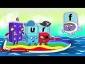 Numberblocks And Alphablocks Crazy Ship Rainbow Color Everyone