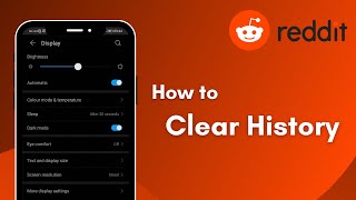 How to Clear History on Reddit App | Clear Activity 2021