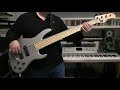 Bass  cover - The Power Station - Go to Zero - with Sadowsky NYC 5-24 bass
