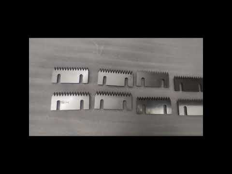 Crush Cutting Industrial Blade In D2 Material