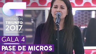 &quot;CENIZAS&quot; - Thalía | Primer pase de micros para la Gala 4 | OT 2017