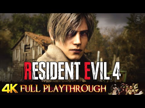 RESIDENT EVIL 4 REMAKE | Full GAME Walkthrough No Commentary 4K 60FPS RTX