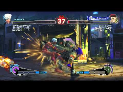 Ultra street fighter 4 FerNthEBuRN0000 Elaina vs Best1inlynn Rolento