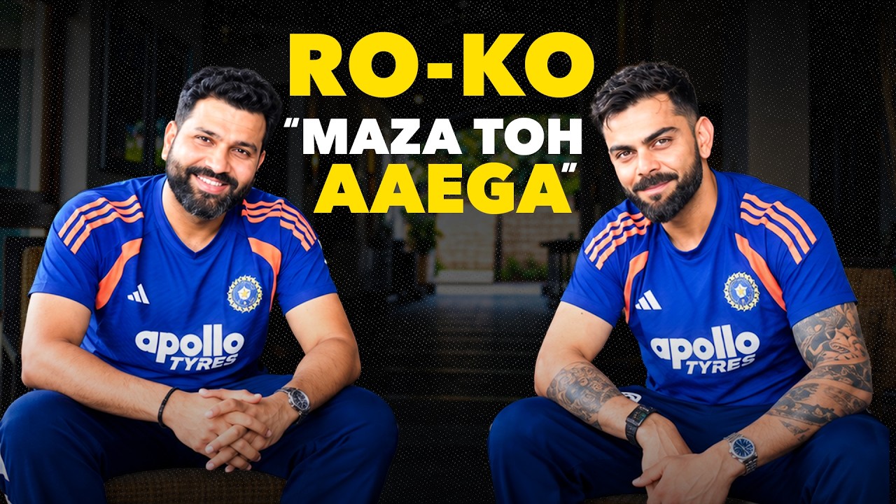 Rohit Sharma and Virat Kohli in the campaign