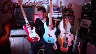 Comparatif Fender Precision Bass Mexique, micros standard ou upgradée