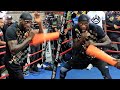 DEONTAY WILDER BLOCKING PUNCHES LIKE CANELO - SHOWS MASSIVE IMPROVEMENTS AHEAD OF RETURN