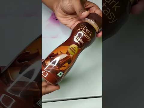 sunfeast dark fantasy chocolate shake 😍 | #shorts #shortvideo #shortsfeed #youtubeshorts #milkshake